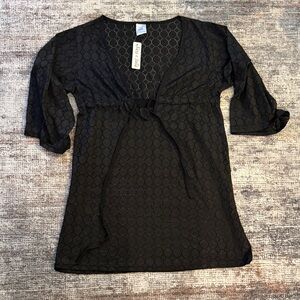 Black Swim Cover-up